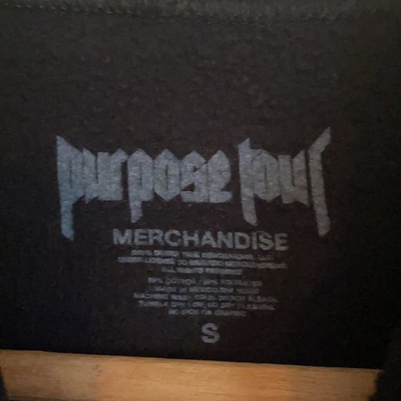 Purpose Tour Staff Cropped Hoodie - Picture 5 of 7